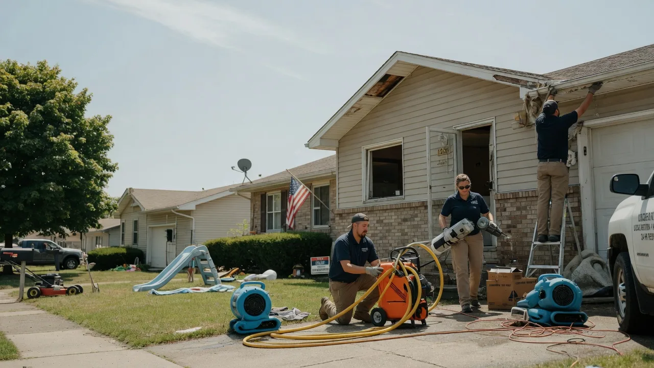 Water Damage Restoration in New Liberty, IA near me